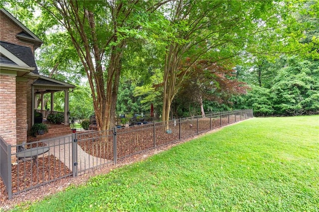 7672 Crossing Ridge Dr, Belews Creek, NC 27009 - view of yard