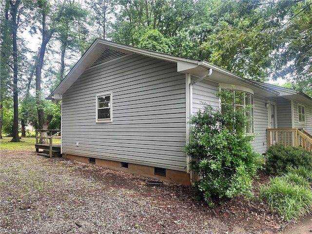 3815 Sheridan Rd, Greensboro, NC 27455 - view of side of home featuring crawl space