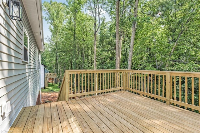 317 Styers Rd, Winston-Salem, NC 27105 - view of wooden terrace