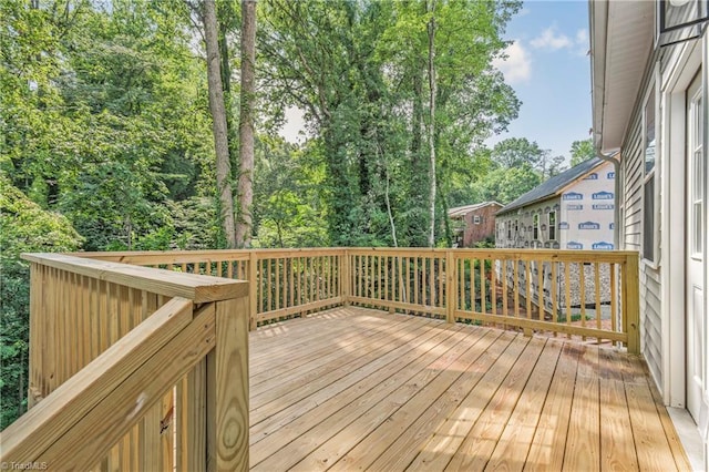 317 Styers Rd, Winston-Salem, NC 27105 - view of wooden terrace