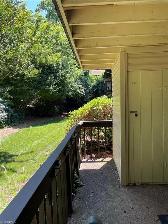 159 Turnwood Ln, Winston-Salem, NC 27104 - view of balcony