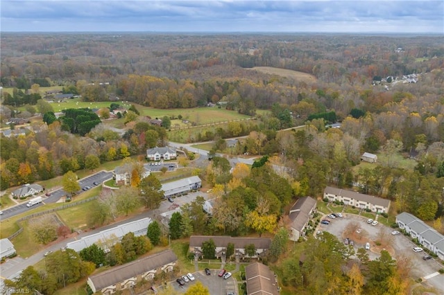 1040 Rock Knoll Ct Unit 193, Winston-Salem, NC 27107 - aerial overview of property's location featuring a forest
