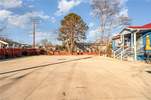 view of street