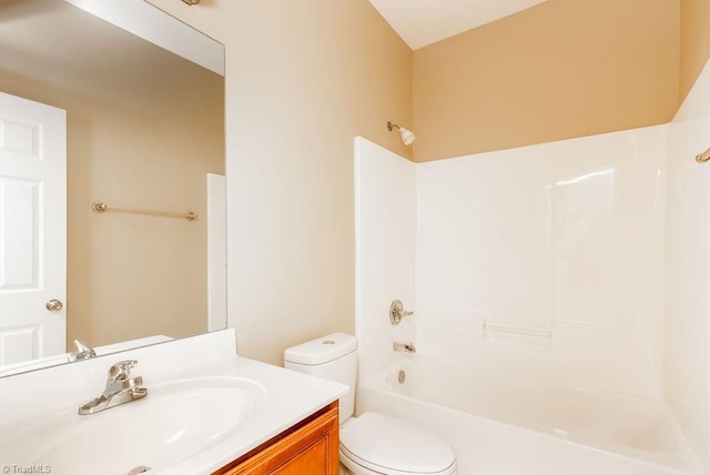 6402 Calvary Way, Thomasville, NC 27360 - bathroom featuring vanity and washtub / shower combination