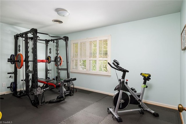3600 Spicebush Trl, Greensboro, NC 27410 - workout room with baseboards
