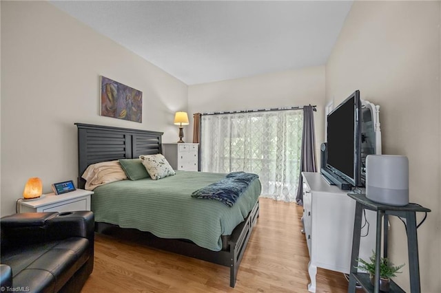 3715 Bentbrook Dr, High Point, NC 27265 - bedroom with light wood-style floors