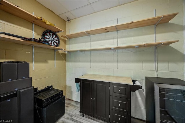 3715 Bentbrook Dr, High Point, NC 27265 - storage area featuring beverage cooler