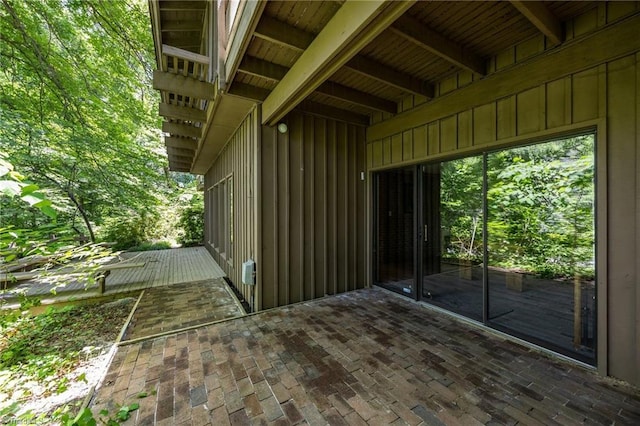 3715 Bentbrook Dr, High Point, NC 27265 - view of patio