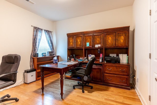 4036 Eastside Ct, Winston-Salem, NC 27127 - office with light wood finished floors and baseboards