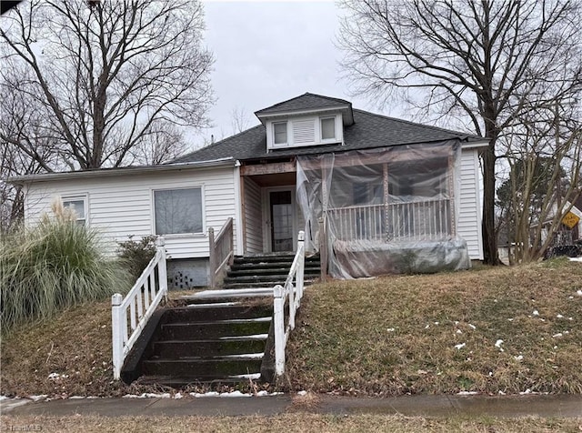 view of bungalow