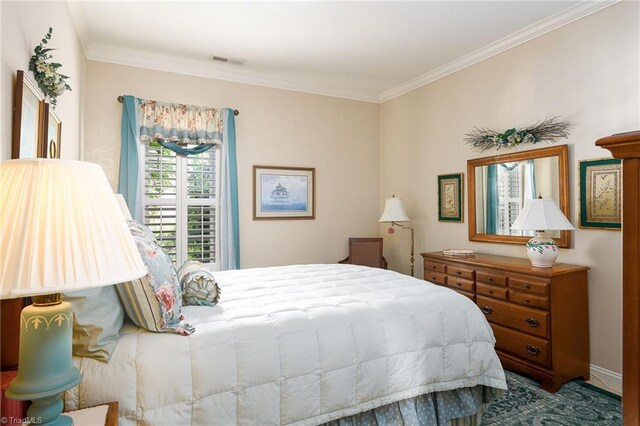 129 Turnbuckle Ct, Clemmons, NC 27012 - bedroom featuring crown molding and baseboards