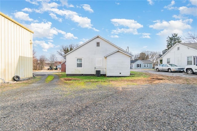 view of property exterior