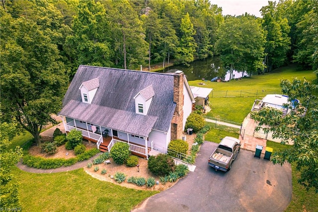 5750 Gayray St, Clemmons, NC 27012 - view of subject property with a forest