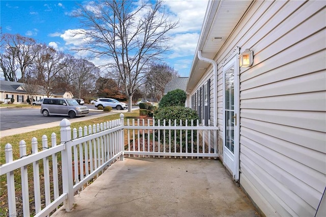 view of patio with covered porch