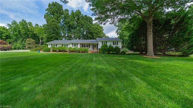 2205 Sedgemont Dr, Winston-Salem, NC 27103 - view of front facade with a front lawn