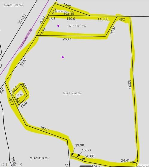 1468 Old Salisbury Rd, Winston Salem NC, 27127 land for sale