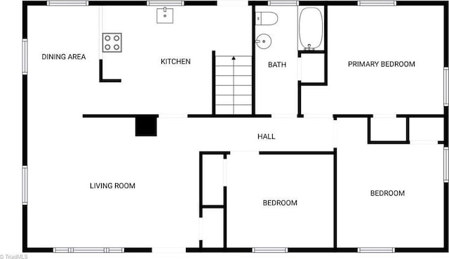 5622 Ruth Ave, Winston-Salem, NC 27105 - plan