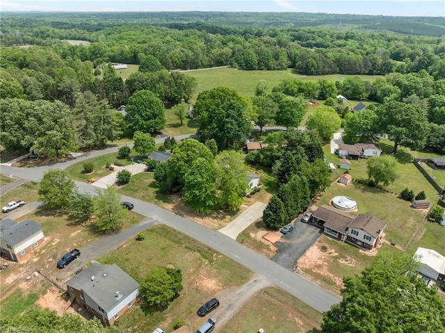 131 Springdale Dr, Stoneville, NC 27048 - bird's eye view featuring a view of trees