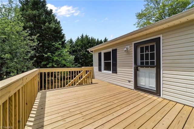 131 Springdale Dr, Stoneville, NC 27048 - view of deck