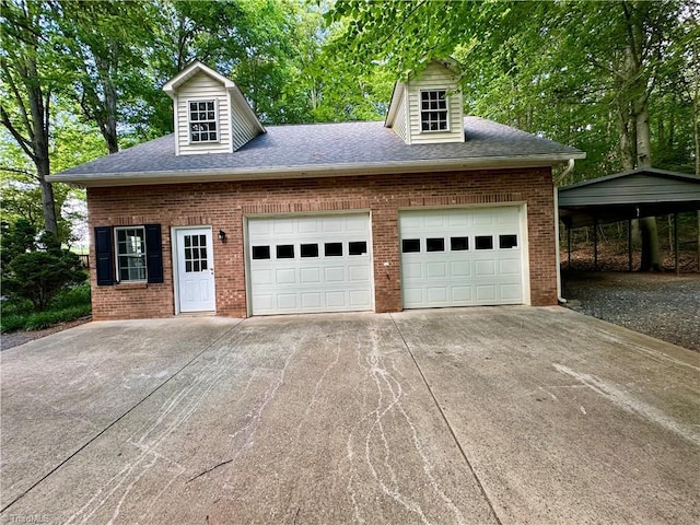 3501 River Ridge Rd, Pfafftown, NC 27040 - view of garage