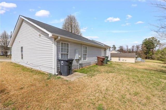 3304 Spring St, Greensboro, NC 27405 - back of property featuring a yard