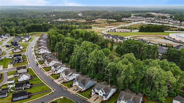 5120 Whaitley Ln, Greensboro, NC 27407 - aerial view of property's location featuring nearby suburban area and a heavily wooded area