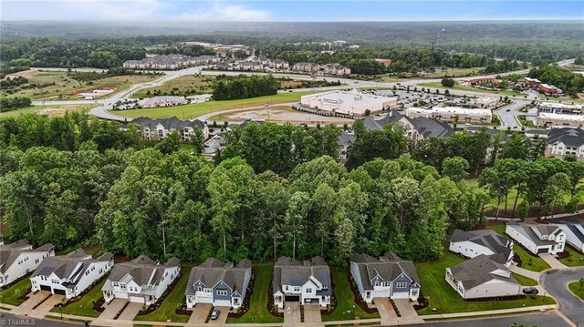 5120 Whaitley Ln, Greensboro, NC 27407 - aerial overview of property's location with nearby suburban area
