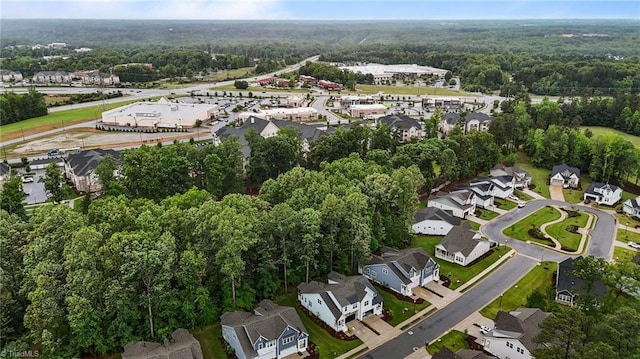 5120 Whaitley Ln, Greensboro, NC 27407 - aerial view of property and surrounding area featuring a forest and nearby suburban area