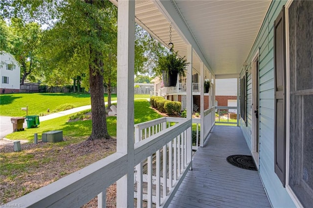 417 Avery Ave, High Point, NC 27265 - porch with a yard