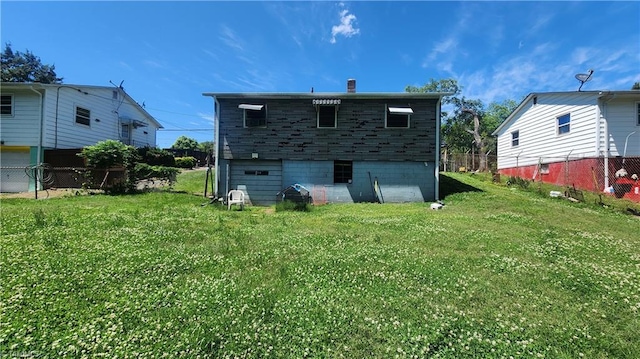 2308 Sprague St, Winston-Salem, NC 27107 - back of property featuring a chimney