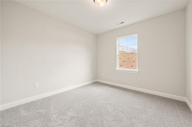 5757 Siler St, Trinity, NC 27370 - carpeted empty room with baseboards and visible vents