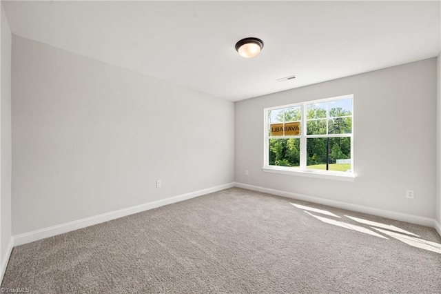 5757 Siler St, Trinity, NC 27370 - carpeted spare room with baseboards and visible vents
