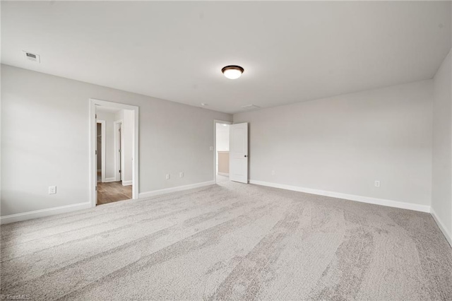 5757 Siler St, Trinity, NC 27370 - empty room with baseboards, carpet flooring, and visible vents