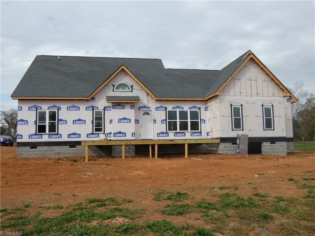 view of rear view of house