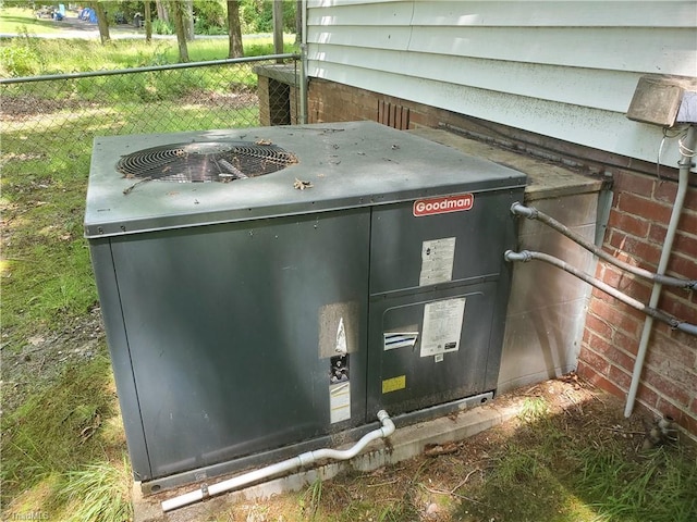 291 Virgil Hill Rd, Asheboro, NC 27205 - exterior view of central AC