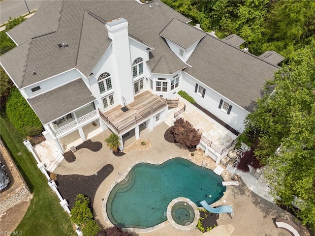 bird's eye view