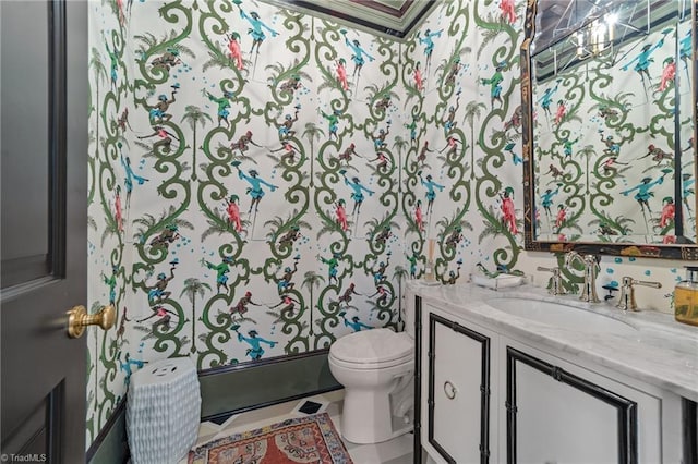 2990 Reynolds Sq, Winston-Salem, NC 27106 - bathroom featuring vanity and toilet