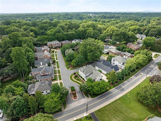 2990 Reynolds Sq, Winston-Salem, NC 27106 - aerial perspective of suburban area featuring a forest