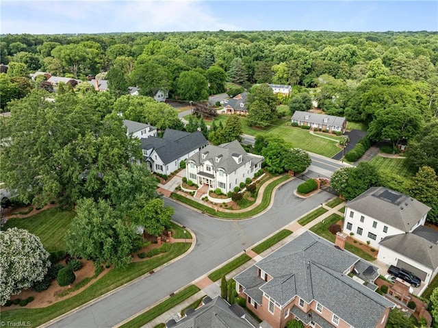 2990 Reynolds Sq, Winston-Salem, NC 27106 - aerial view of residential area with a forest