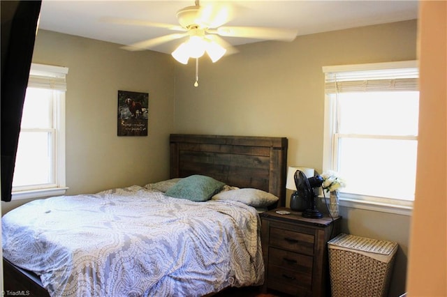 177 Duke Rd, Mount Airy, NC 27030 - bedroom with a ceiling fan