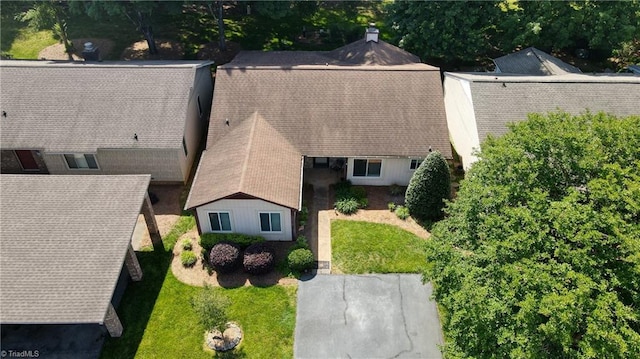 136 Fairway Dr, Bermuda Run, NC 27006 - aerial view of property and surrounding area