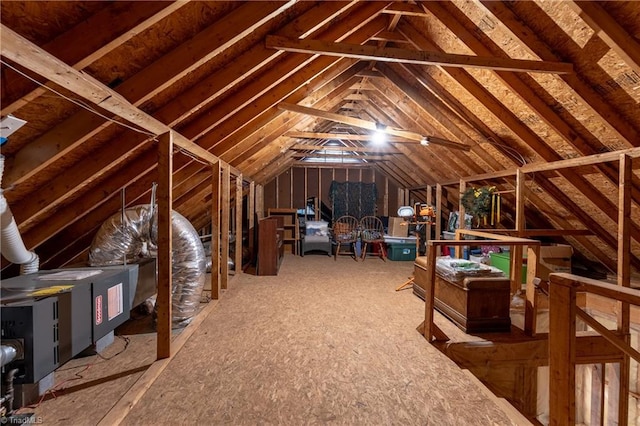 4919 Setter Ct, Jamestown, NC 27282 - view of unfinished attic