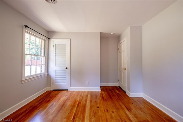 3230 Kinnamon Rd, Winston-Salem, NC 27104 - empty room with baseboards and wood finished floors