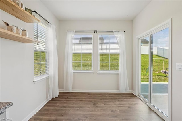 162 Bryson Blvd, Lexington, NC 27295 - spare room featuring wood finished floors and healthy amount of natural light