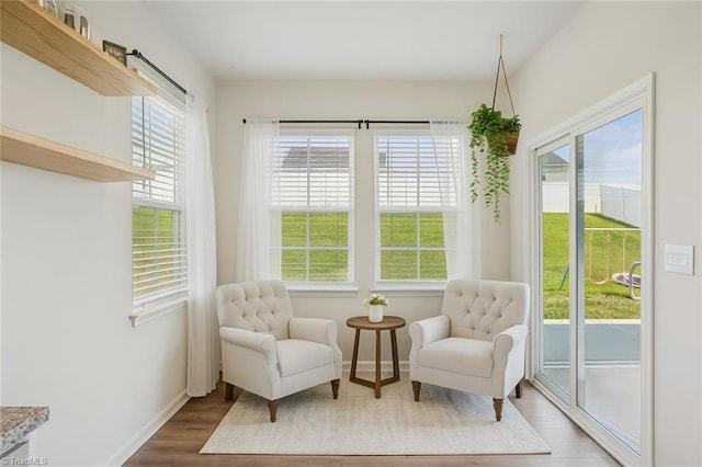 162 Bryson Blvd, Lexington, NC 27295 - living area featuring healthy amount of natural light and wood finished floors