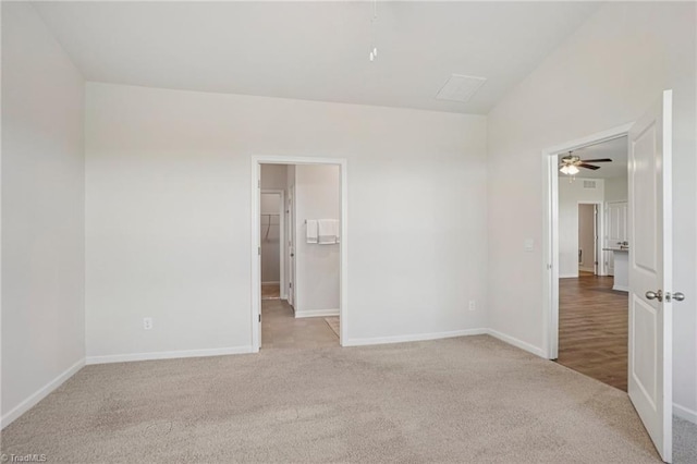 162 Bryson Blvd, Lexington, NC 27295 - carpeted empty room with baseboards and ceiling fan