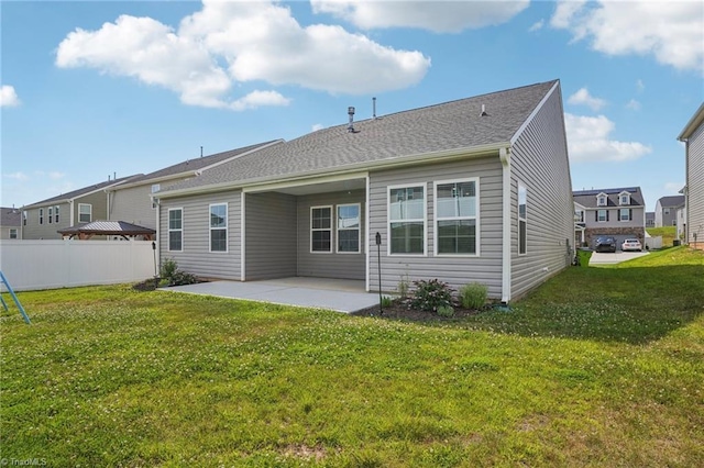 162 Bryson Blvd, Lexington, NC 27295 - rear view of property with a patio area