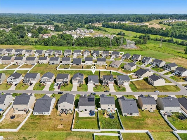 162 Bryson Blvd, Lexington, NC 27295 - aerial view of property and surrounding area featuring nearby suburban area