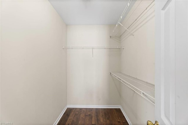 6051 Brookstone Ridge Dr, Winston-Salem, NC 27107 - spacious closet featuring dark wood-style flooring