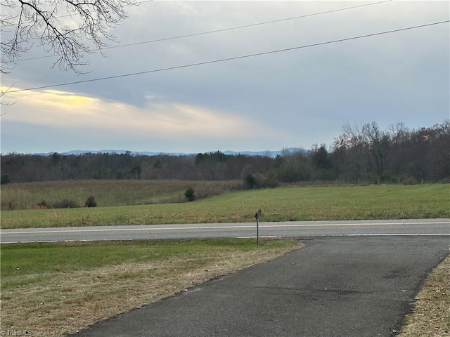 view of road